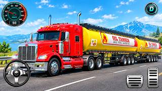 Double Oil Tanker Truck Simulator - Emergency Heavy Cargo Truck Driving - Android Gameplay 2026 screenshot 1