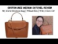 OROTON BAG REVIEW - INEZ MEDIUM SATCHEL | First Impressions and What Fits In My Bag!!!