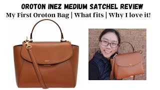 OROTON BAG REVIEW - INEZ MEDIUM SATCHEL | First Impressions and What Fits In My Bag!!!
