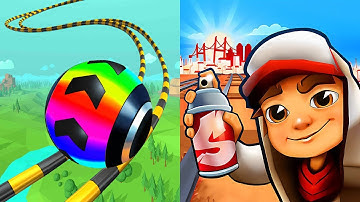 Going Balls VS Subway Surfers BIG UPDATE Funny Race Max SpeedRun Hard Levels Top Tiktok GameplayZM