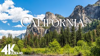 California 4K Drone Film - Beautiful Places of California - Peaceful Relaxing Music