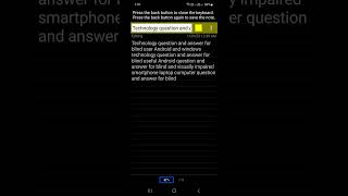 Q and A100 for blind TTS voice movie developer setting  talk back Google TTS WhatsApp unique ID screenshot 5