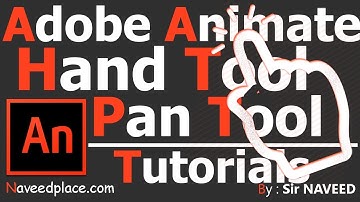 Hand , Pan  Tool - Adobe Animate CC / Adobe Flash - Tutorial
