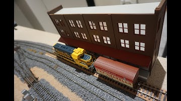 Building the Walthers Commissary/Freight Transfer Background Building