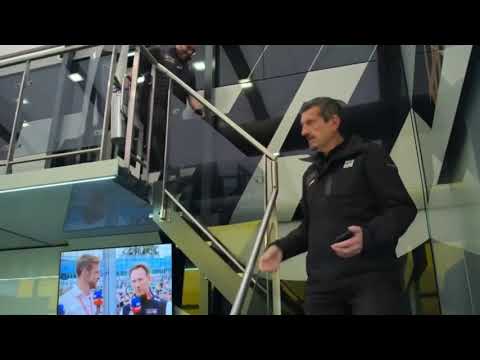 ?HE DOES NOT FOK SMASH MY DOOR? Funny Gunther Steiner Haas Scene WARNING LANGUAGE