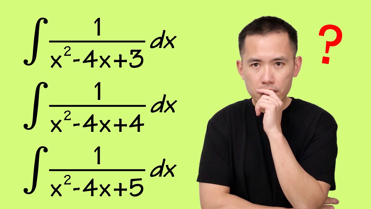 3 rational function integrals, 3 different methods!