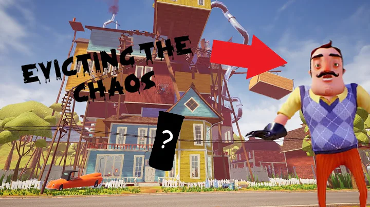 Hello neighbor New easiest way to get rid of your neighbor in Act 3