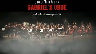 Video thumbnail of "Gabriel"s Oboe-Ennio Morricone/orchestral accompaniment"