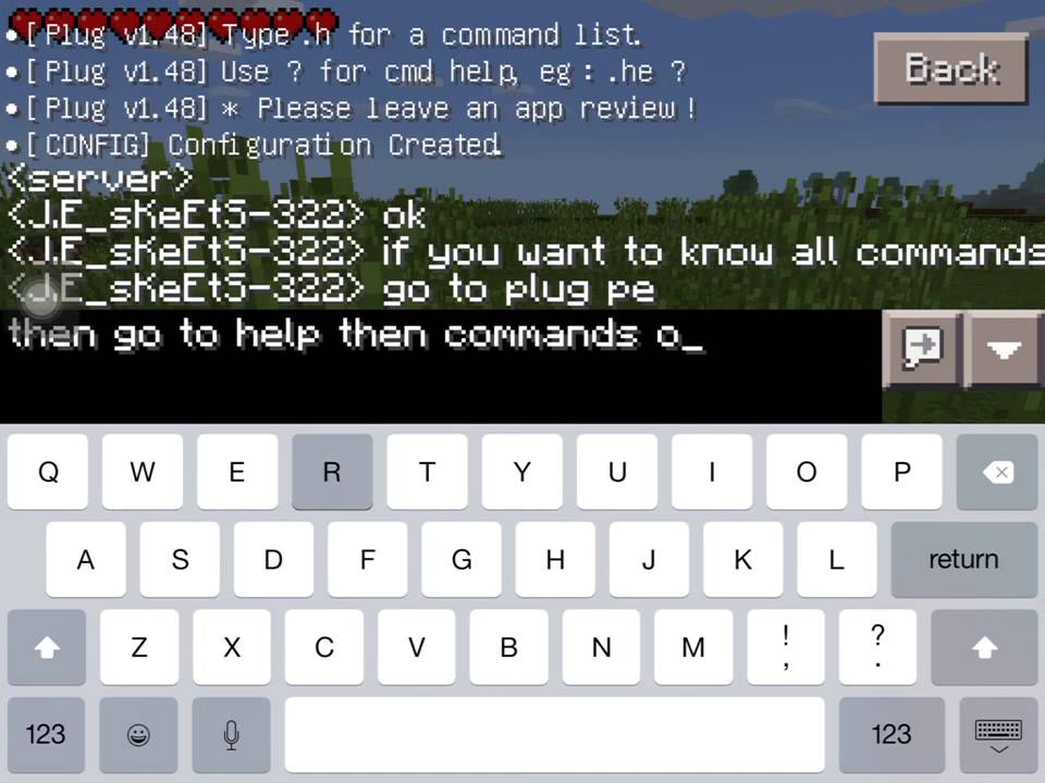 How to command in minecraft pe no jailbrake youtube