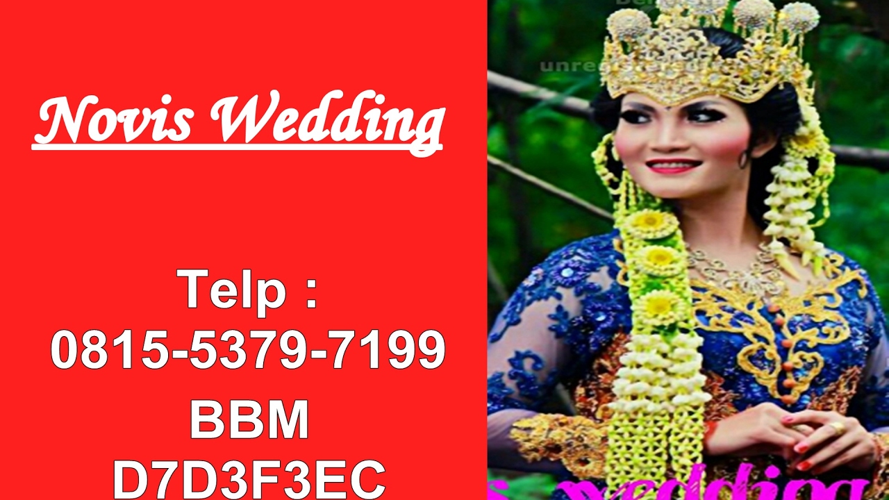  Rias Pengantin Jawa Modern  by Novis Wedding 0815 5379 