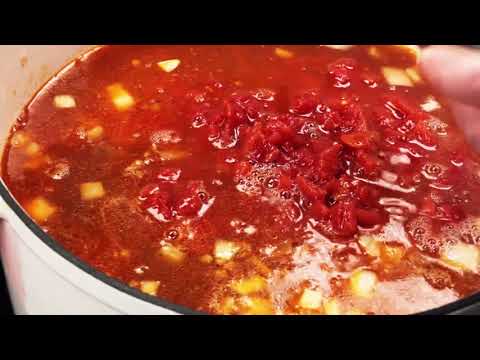 One Pot Beefy Tomato Tortellini Soup Wide