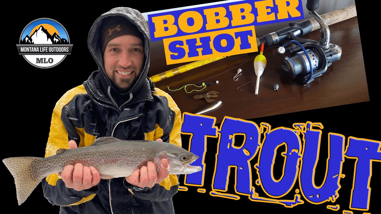 Catching Trout with a Slip Bobber! #catchingtroutwithaslipbobber  #bobbershot 
