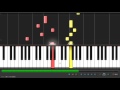 Lee Sun Hee - Fox rain piano tutorial [100% speed]