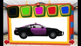 Police Car Wash Salon -Cleanup  -  Cartoon Games For Kids  Video - Free Car Games To Play  Android screenshot 3