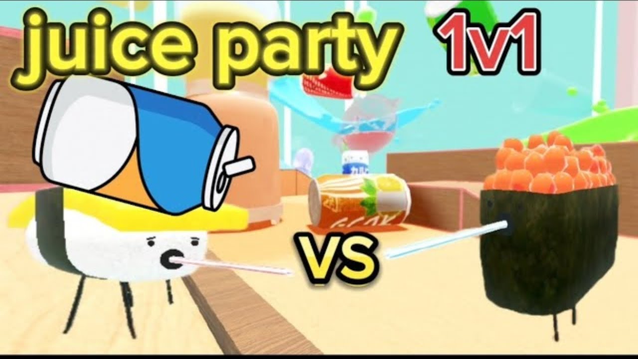 juice party 1v1 in secret staycation #roblox #secretstaycation