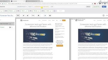 How to ignore a dynamic UI region: Screenster Tutorial