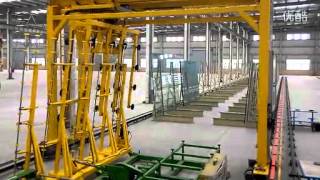 HUMAM loading system for float glass