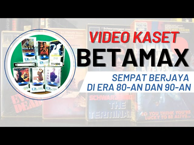 Kaset Video Jadul BETAMAX class=