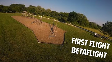 First flight with Betaflight