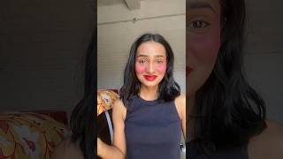 Lipstick blush hack ? fashion anumaurya youtubeshorts viral viralhacks lipstick blush