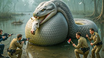 Brave Heroes Saves Autistic Horse from Giant Python Deadly Coils🦄🐍