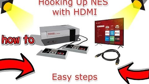 Connect NES To Smart TV Using HDMI