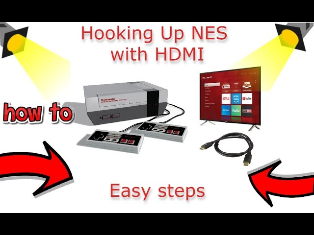 How To Hook Up A Nintendo Entertainment System (Nes) - Rf To Crt Tv -  Youtube