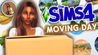 we're moving to a NEW WORLD!! || Sims 4 Spin Wheel Challenge #7