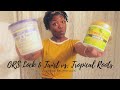 ORS Lock & Twist vs. Tropical Roots: Locking Gel for Locs| Poetress Justice