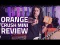 Orange Crush Mini 2018 - The redesigned Crush Mini w/ speaker out