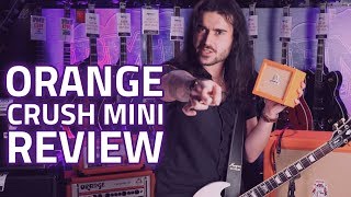Orange Crush Mini 2018 - The redesigned Crush Mini w/ speaker out