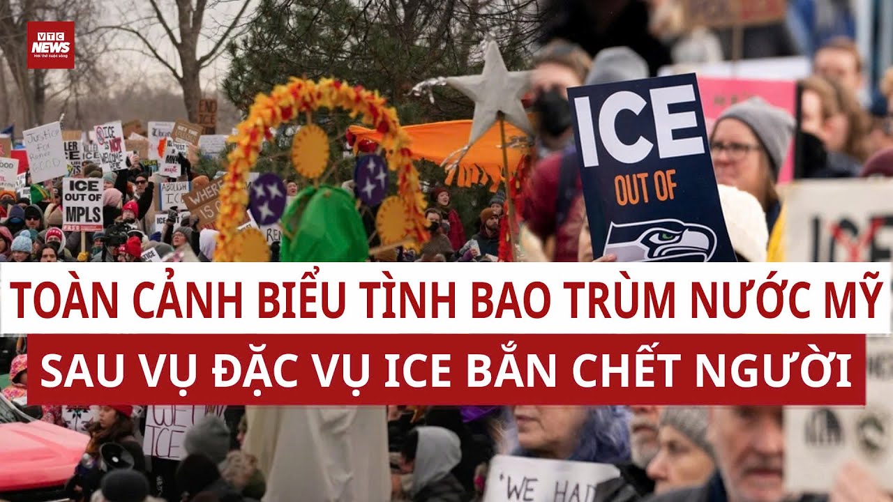 Toàn cảnh biểu tình bạo lực sau khi đặc vụ ICE bắn chết người, Mỹ sẽ kích hoạt luật chống nổi loạn?