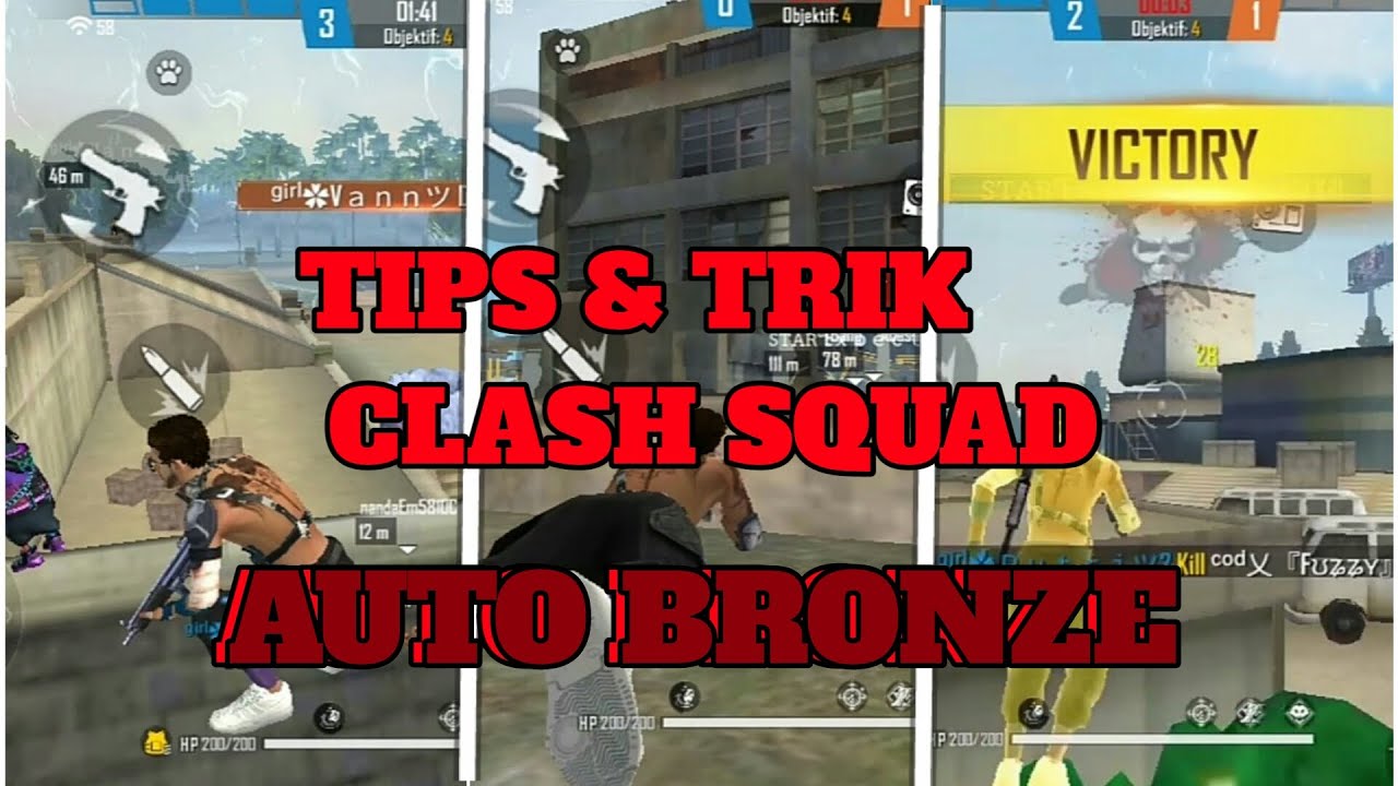 TIPS Dan TRIK Bermain Clash Squad Ranked Di Free Fire - YouTube