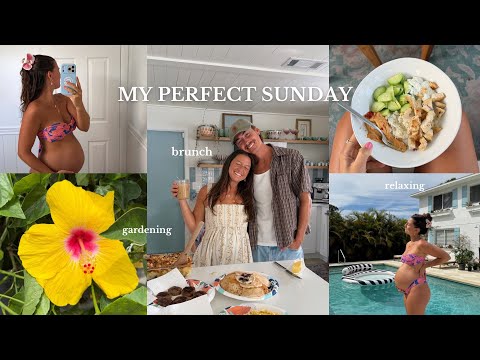 spend the perfect Sunday with me: hosting brunch, church, gardening, and relaxing