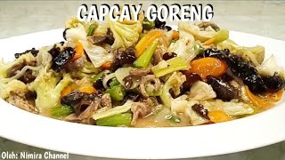 RESEP CAPCAY GORENG ALA RESTORAN