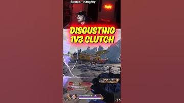 Ondeugende walgelijke 1v3 Clutch in Apex #apexlegends