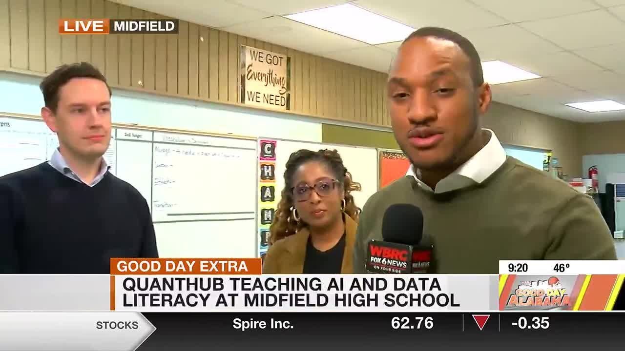 Quanthub teaching data literacy and artificial intelligence at Midfield ...