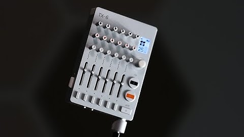 Teenage Engineering TX-6 Field mixer Tutorial No.1
