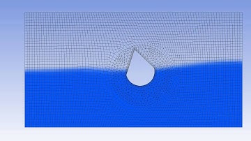 CFX Berlin-Video: schwimmende Boje - Mehrphasenströmung gekoppelt mit Starrkörperbewegung