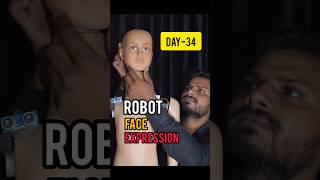 Robot Face Expression, How To Make Robot Day-34 #shorts #trending #science #technology #experiment