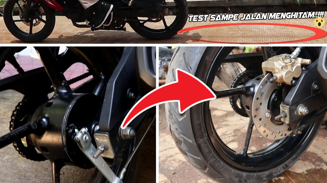 ex5 pakai disc brake depan