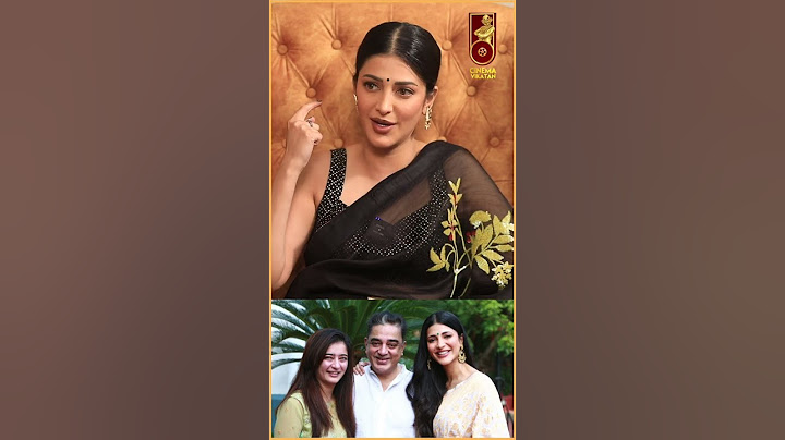 அப்பா பேசுற தமிழ்ல எனக்கு புரியவே புரியாது! - Shruti Haasan | #shorts