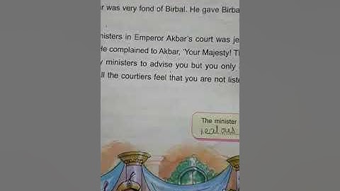 Class-1 Sub -Moral Science Ch-3 The jealous minister Part-2