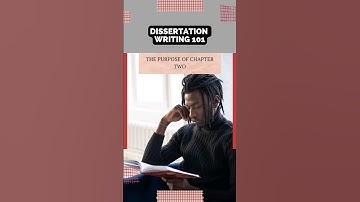 Dissertation Writing 101: The Purpose of Chapter Two | WritersER.com