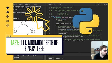 Crack Binary Trees with Python! | LeetCode 111 Minimum Depth of Binary Tree Solved | BFS