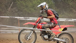 Timber Rush 2023 - D open on a CRF 250 F