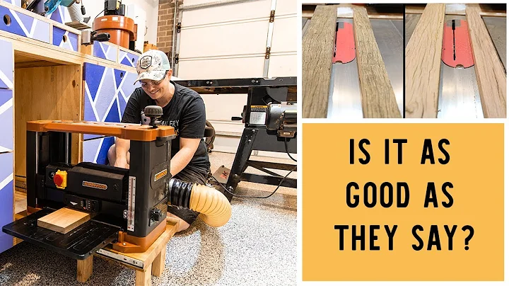 SHERWOOD Helical Head Thicknesser review and comparison to Straight Blades