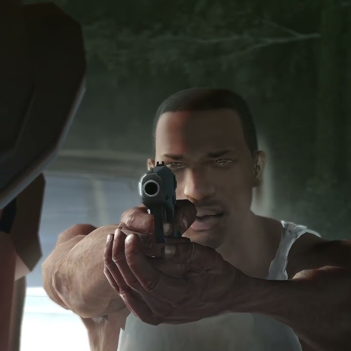 CJ can't bring himself to kill Big Smoke