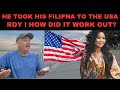 Married to a filipina he took his wife to the usa  now what happened