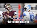 USFL Extended Highlights - Michigan Panthers vs. New Orleans Breakers